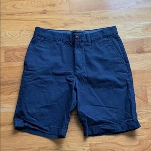 Tommy Hilfiger Navy polka dot shorts.